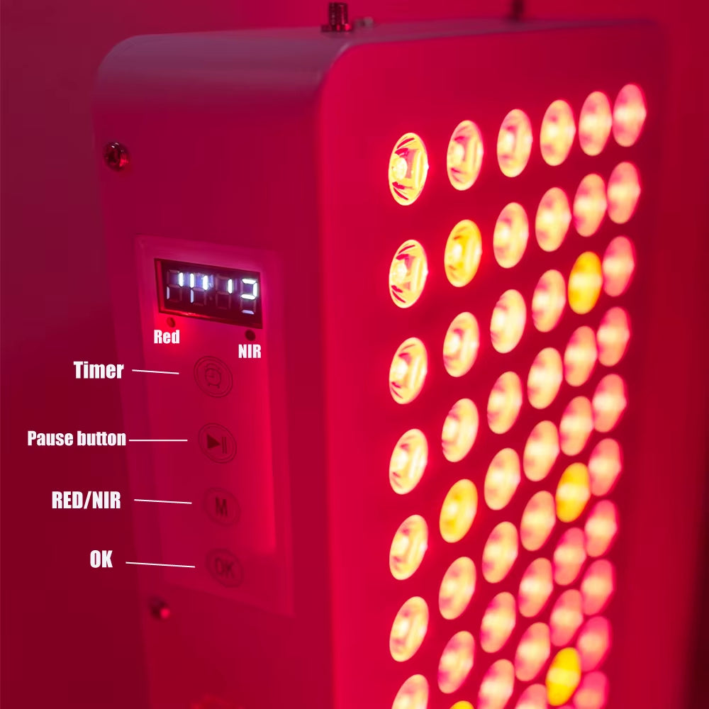 Deep Red Panel Red Light 600W/1000W/1500W 630Nm 660Nm 850Nm 810Nm 830Nm Infrared Lamp Red LED Grow Flowering Lights