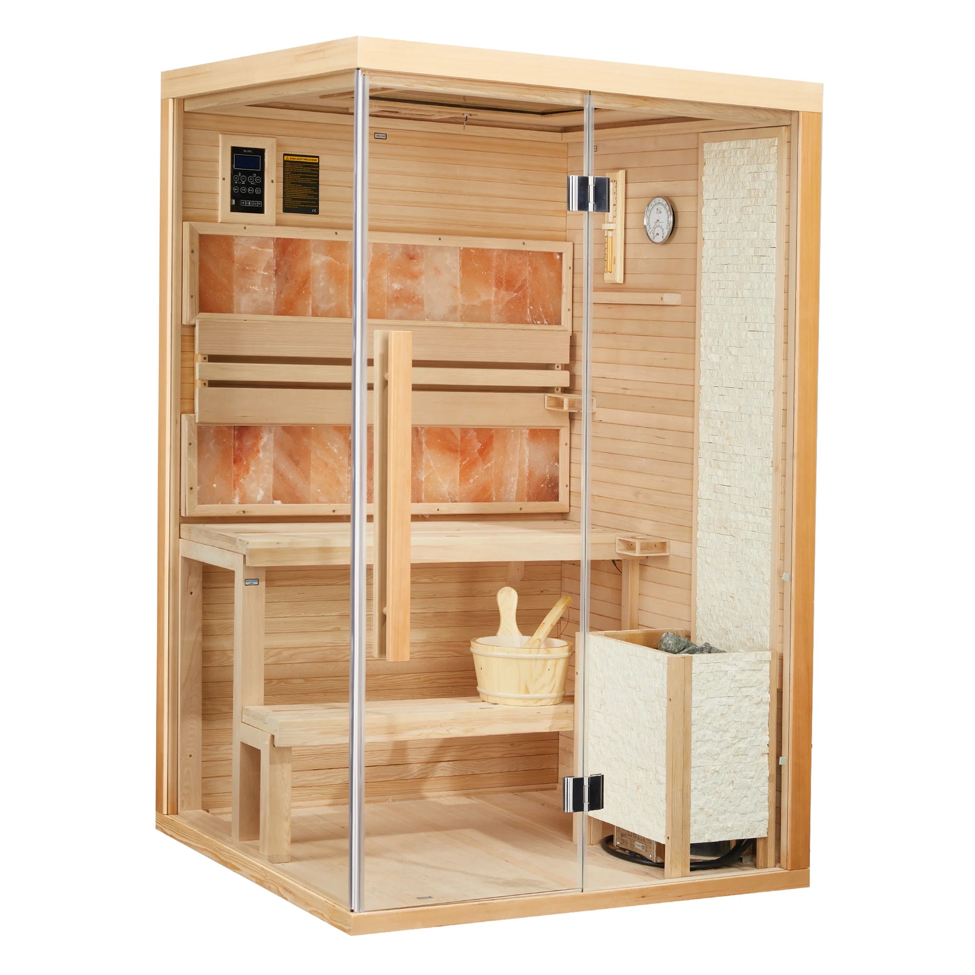 2-4 Person Steam Sauna, Traditional Sauna for Home, Home Spa Sauna, Indoor Sauna