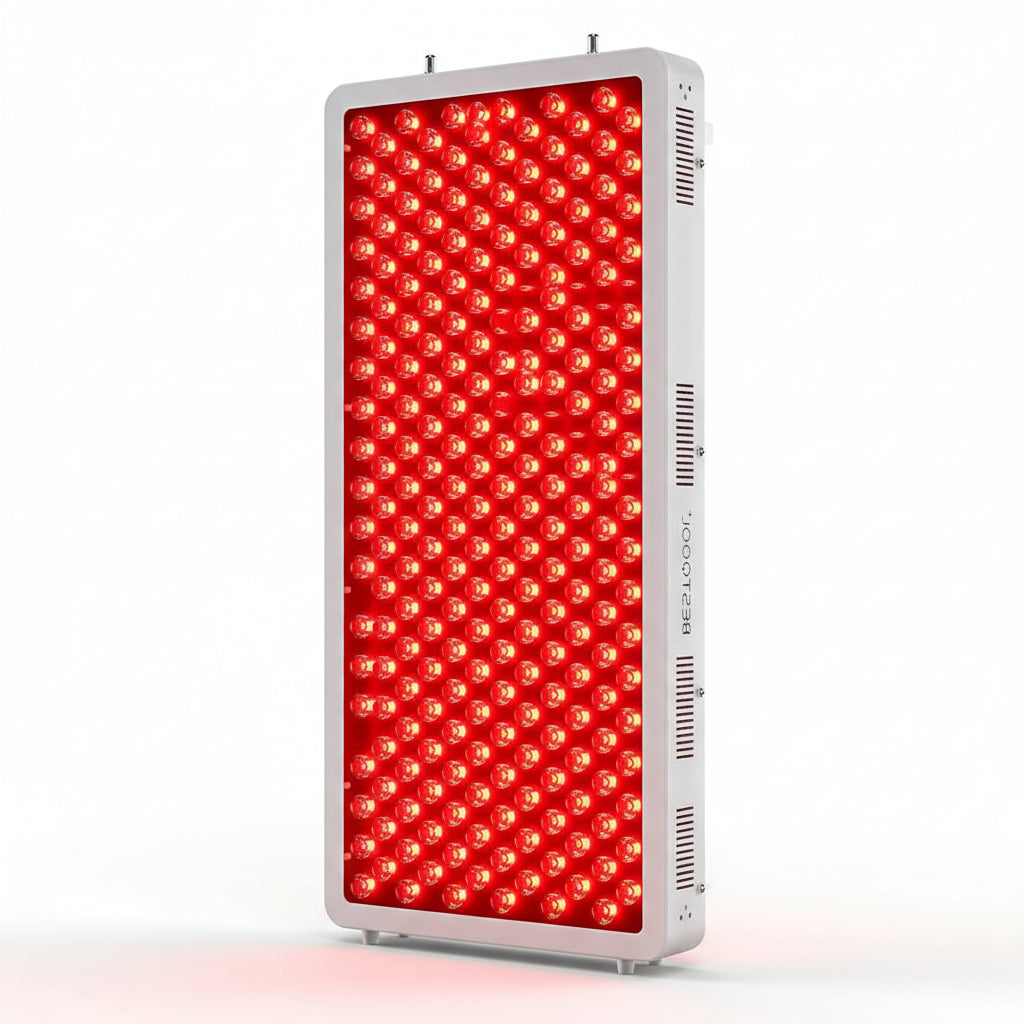 Red Light Therapy Device, 4 Wavelengths Full Body Infrared Red Light Therapy at Home, Elite Grade Dual Chip 300 Leds, High Power, 500W. Modular Design.